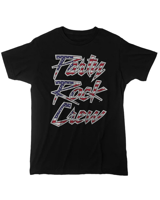 Party Rock Crew American Flag Tee